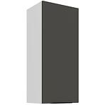 Konyhaszekrény Aria-GR/WH anti fingerprint 40G-90 1F