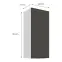 Konyhaszekrény Aria-GR/WH anti fingerprint 40G-90 1F,3