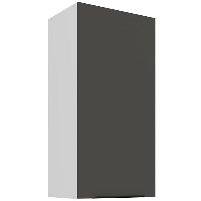 Konyhaszekrény Aria-GR/WH anti fingerprint 45G-90 1F