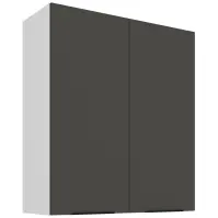 Konyhaszekrény Aria-GR/WH anti fingerprint 80G-90 2F