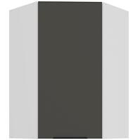 Konyhaszekrény Aria-GR/WH anti fingerprint 60X60 GN-90 1F (45°)