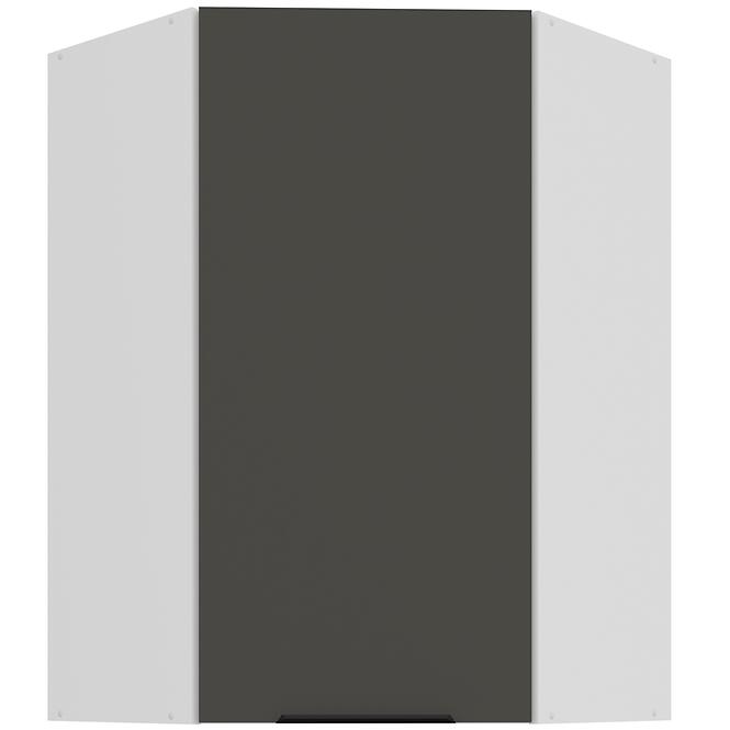 Konyhaszekrény Aria-GR/WH anti fingerprint 60X60 GN-90 1F (45°)