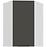 Konyhaszekrény Aria-GR/WH anti fingerprint 60X60 GN-90 1F (45°)