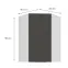 Konyhaszekrény Aria-GR/WH anti fingerprint 60X60 GN-90 1F (45°),3