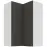 Konyhaszekrény Aria-GR/WH anti fingerprint 60X60 GN-90 2F (90°)