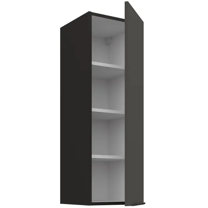 Konyhaszekrény Aria-GR/BL anti fingerprint 30G-90 1F,2