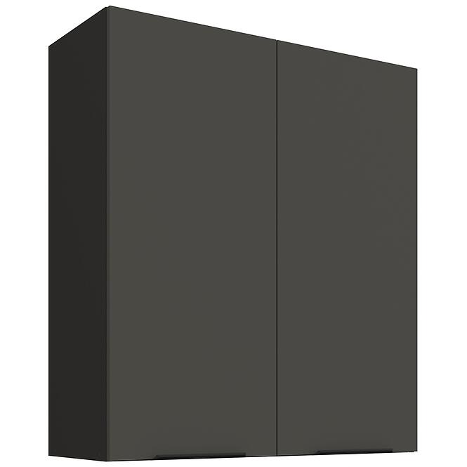 Konyhaszekrény Aria-GR/BL anti fingerprint 80G-90 2F