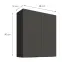 Konyhaszekrény Aria-GR/BL anti fingerprint 80G-90 2F,3