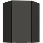 Konyhaszekrény Aria-GR/BL anti fingerprint 60X60 GN-90 1F (45°)