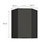 Konyhaszekrény Aria-GR/BL anti fingerprint 60X60 GN-90 1F (45°),3