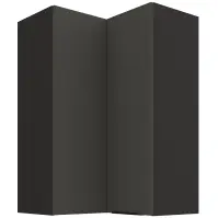 Konyhaszekrény Aria-GR/BL anti fingerprint 60X60 GN-90 2F (90°)