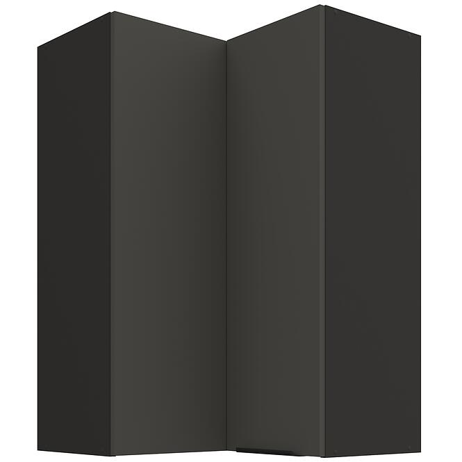 Konyhaszekrény Aria-GR/BL anti fingerprint 60X60 GN-90 2F (90°)