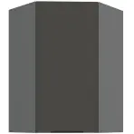 Konyhaszekrény Aria-GR/ANT anti fingerprint 60X60 GN-90 1F (45°)