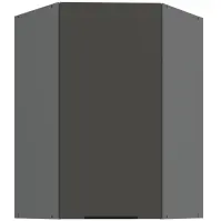 Konyhaszekrény Aria-GR/ANT anti fingerprint 60X60 GN-90 1F (45°)