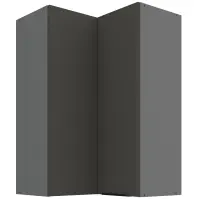 Konyhaszekrény Aria-GR/ANT anti fingerprint 60X60 GN-90 2F (90°)