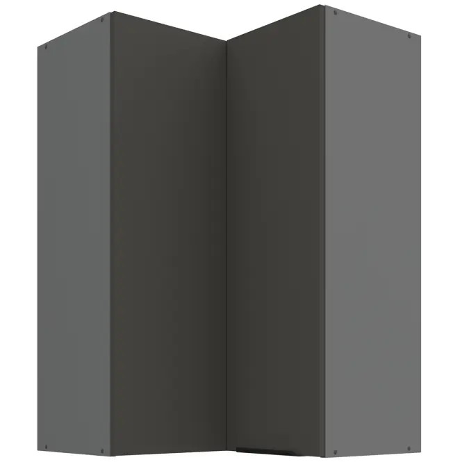 Konyhaszekrény Aria-GR/ANT anti fingerprint 60X60 GN-90 2F (90°)