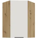 Konyhaszekrény Aria-WH/AR anti fingerprint 60X60 GN-90 1F (45°)