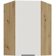 Konyhaszekrény Aria-WH/AR anti fingerprint 60X60 GN-90 1F (45°)