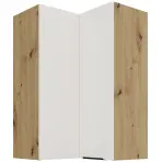 Konyhaszekrény Aria-WH/AR anti fingerprint 60X60 GN-90 2F (90°)