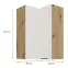 Konyhaszekrény Aria-WH/AR anti fingerprint 60X60 GN-90 2F (90°),3