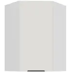 Konyhaszekrény Aria-WH/WH anti fingerprint 60X60 GN-90 1F (45°)