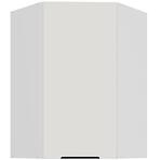 Konyhaszekrény Aria-WH/WH anti fingerprint 60X60 GN-90 1F (45°)