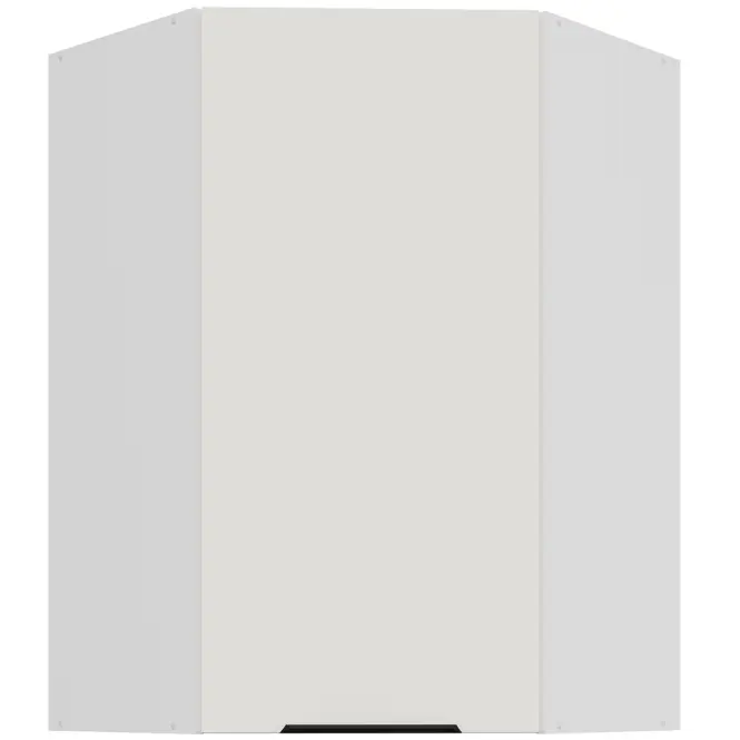 Konyhaszekrény Aria-WH/WH anti fingerprint 60X60 GN-90 1F (45°)
