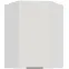 Konyhaszekrény Aria-WH/WH anti fingerprint 60X60 GN-90 1F (45°)