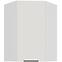 Konyhaszekrény Aria-WH/WH anti fingerprint 60X60 GN-90 1F (45°)