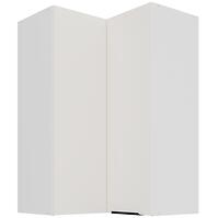 Konyhaszekrény Aria-WH/WH anti fingerprint 60X60 GN-90 2F (90°)