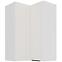 Konyhaszekrény Aria-WH/WH anti fingerprint 60X60 GN-90 2F (90°)