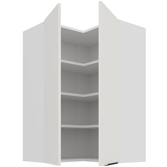 Konyhaszekrény Aria-WH/WH anti fingerprint 60X60 GN-90 2F (90°)