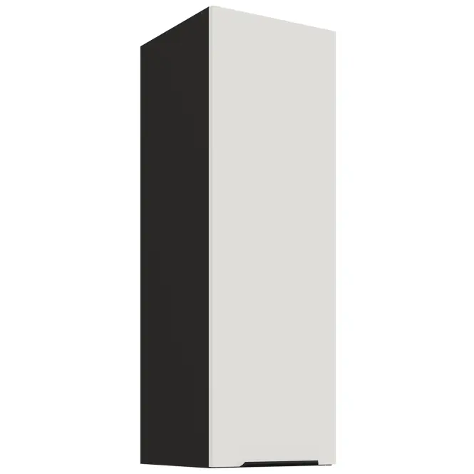 Konyhaszekrény Aria-WH/BL anti fingerprint 30G-90 1F