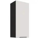Konyhaszekrény Aria-WH/BL anti fingerprint 40G-90 1F