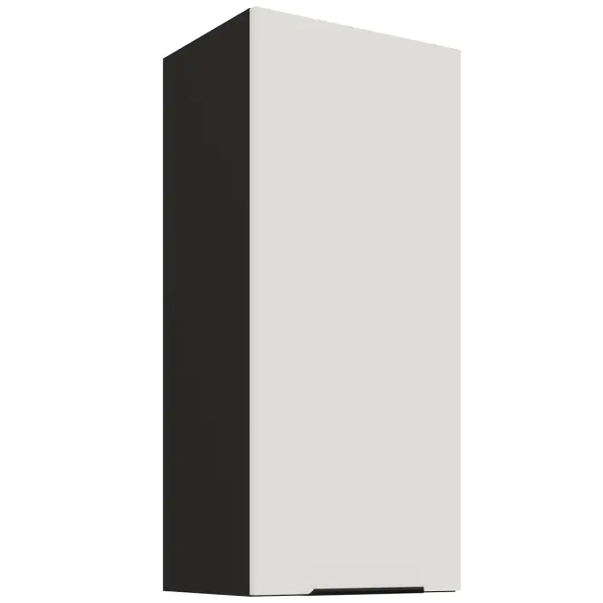 Konyhaszekrény Aria-WH/BL anti fingerprint 40G-90 1F