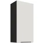 Konyhaszekrény Aria-WH/BL anti fingerprint 45G-90 1F
