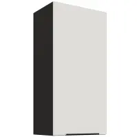 Konyhaszekrény Aria-WH/BL anti fingerprint 45G-90 1F