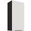 Konyhaszekrény Aria-WH/BL anti fingerprint 45G-90 1F