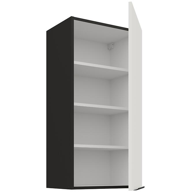 Konyhaszekrény Aria-WH/BL anti fingerprint 45G-90 1F,2