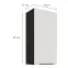 Konyhaszekrény Aria-WH/BL anti fingerprint 45G-90 1F,3
