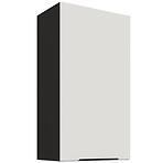 Konyhaszekrény Aria-WH/BL anti fingerprint 50G-90 1F