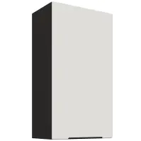 Konyhaszekrény Aria-WH/BL anti fingerprint 50G-90 1F