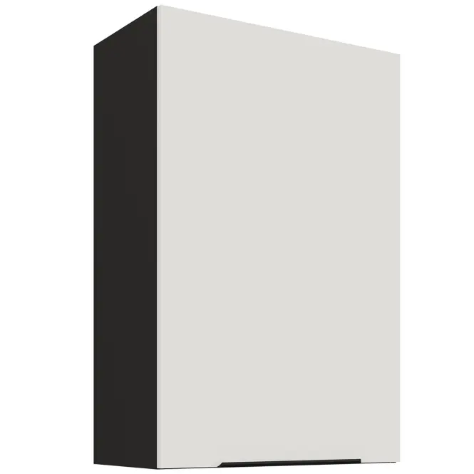 Konyhaszekrény Aria-WH/BL anti fingerprint 60G-90 1F
