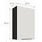 Konyhaszekrény Aria-WH/BL anti fingerprint 60G-90 1F,3