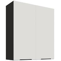 Konyhaszekrény Aria-WH/BL anti fingerprint 80G-90 2F