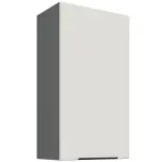 Konyhaszekrény Aria-WH/ANT anti fingerprint 50G-90 1F