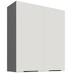 Konyhaszekrény Aria-WH/ANT anti fingerprint 80G-90 2F