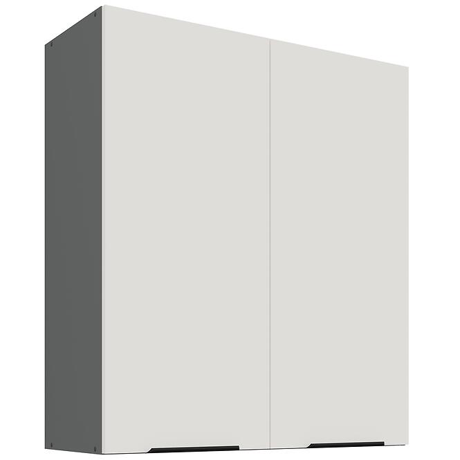 Konyhaszekrény Aria-WH/ANT anti fingerprint 80G-90 2F