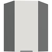 Konyhaszekrény Aria-WH/ANT anti fingerprint 60X60 GN-90 1F (45°)