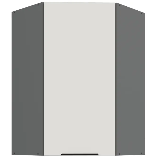 Konyhaszekrény Aria-WH/ANT anti fingerprint 60X60 GN-90 1F (45°)